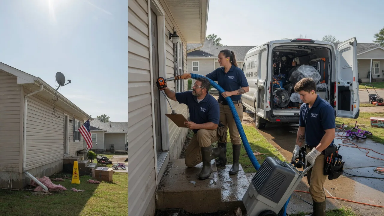 Ceiling Water Damage Restoration in Hiawatha, KS near me